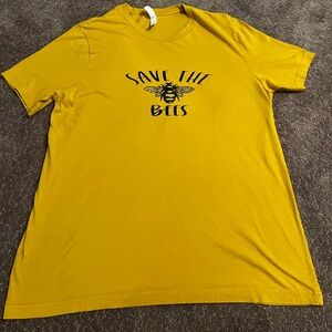 Yellow 'Save the Bees' Shirt